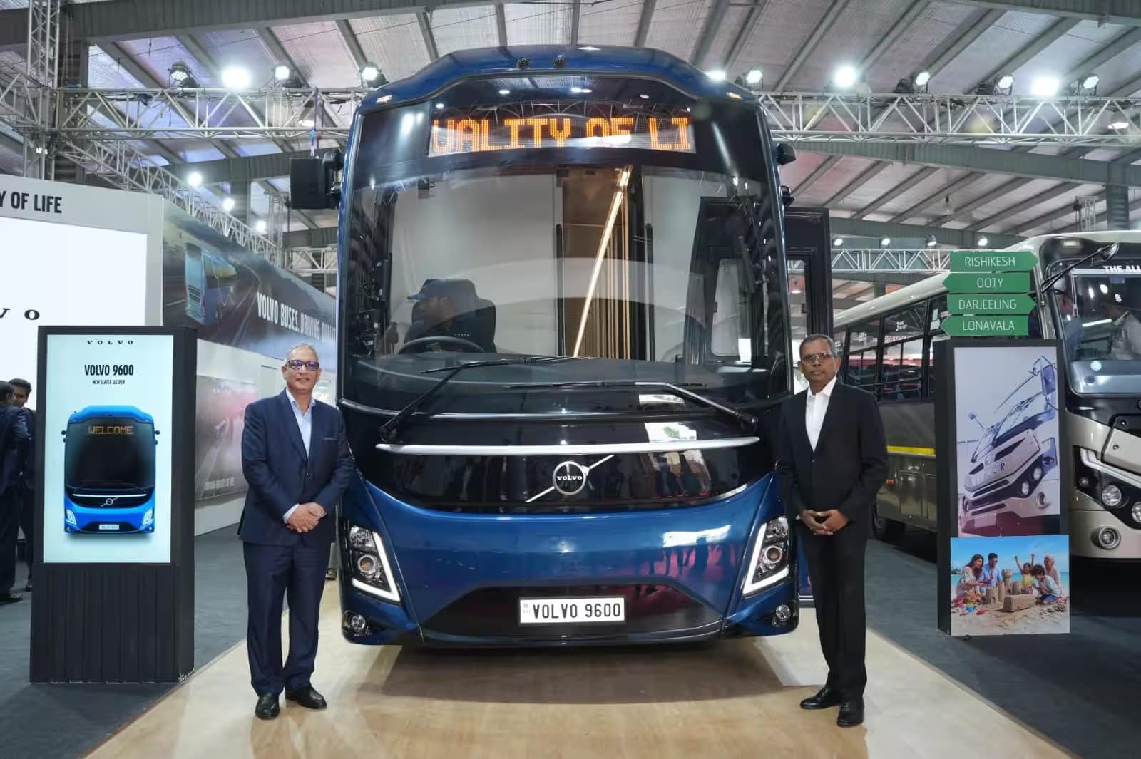 Volvo расширяет линейку автобусов премиум-класса в Индии новым 9600 Seater-Sleeper