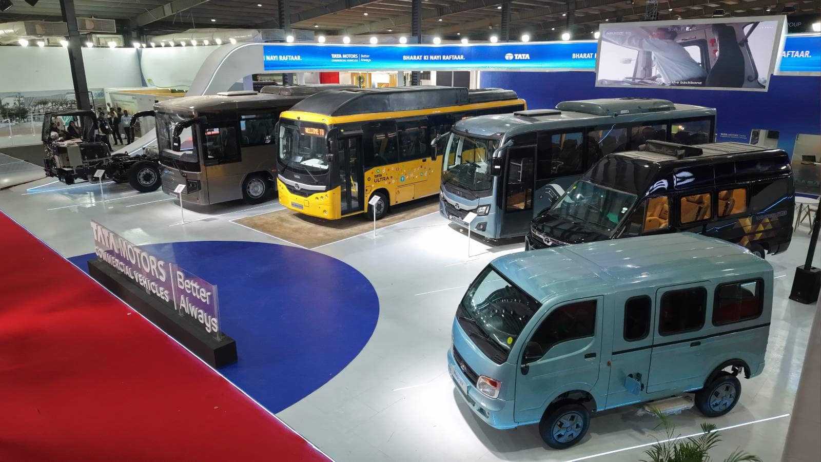Tata Motors запускает линейку автобусов Ultra Prime и Starbus Prime на выставке Prawaas 5.0 в Индии