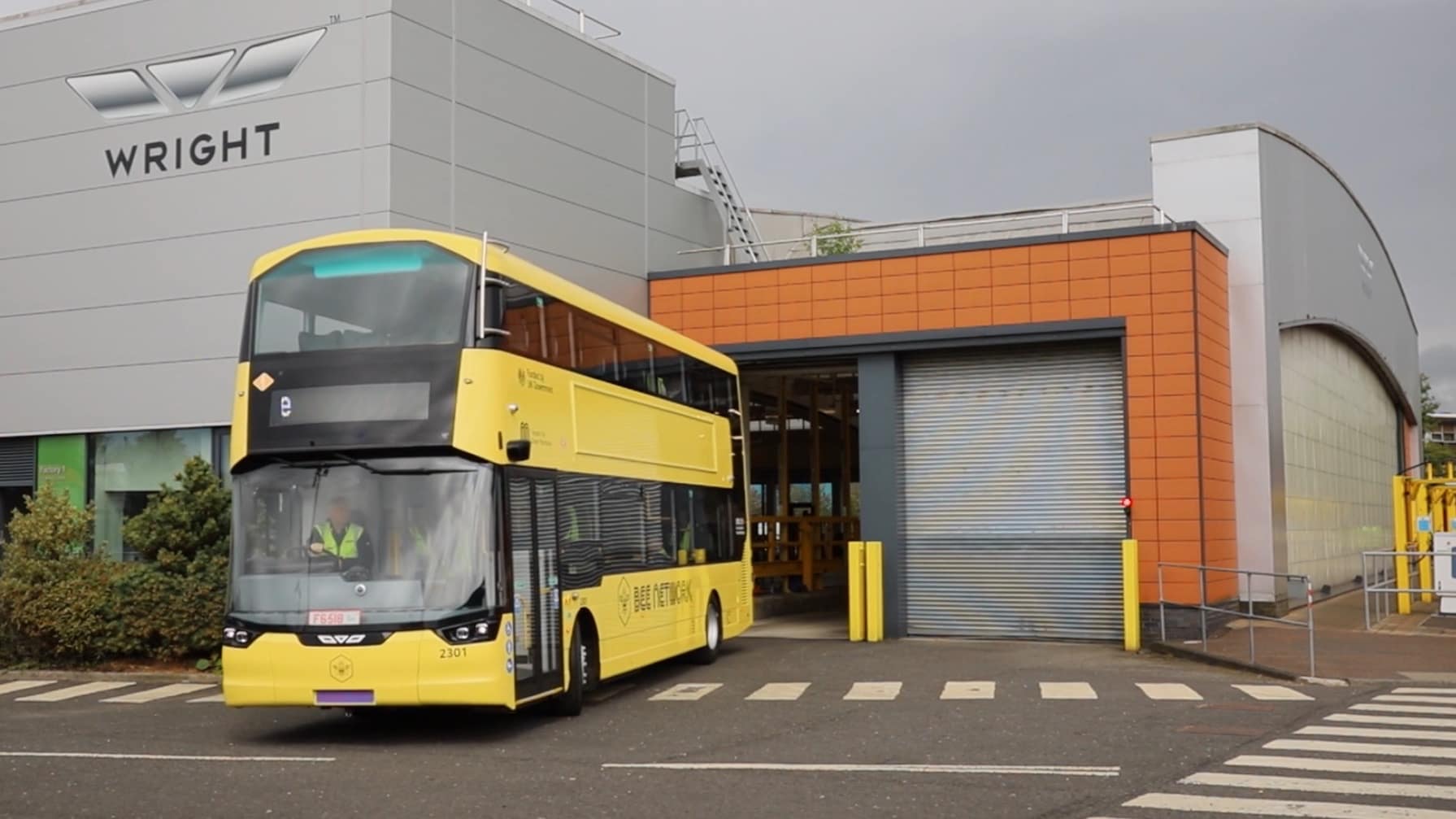 Большой Манчестер добавляет 125 электронных автобусов Wrightbus в план парка Bee Network