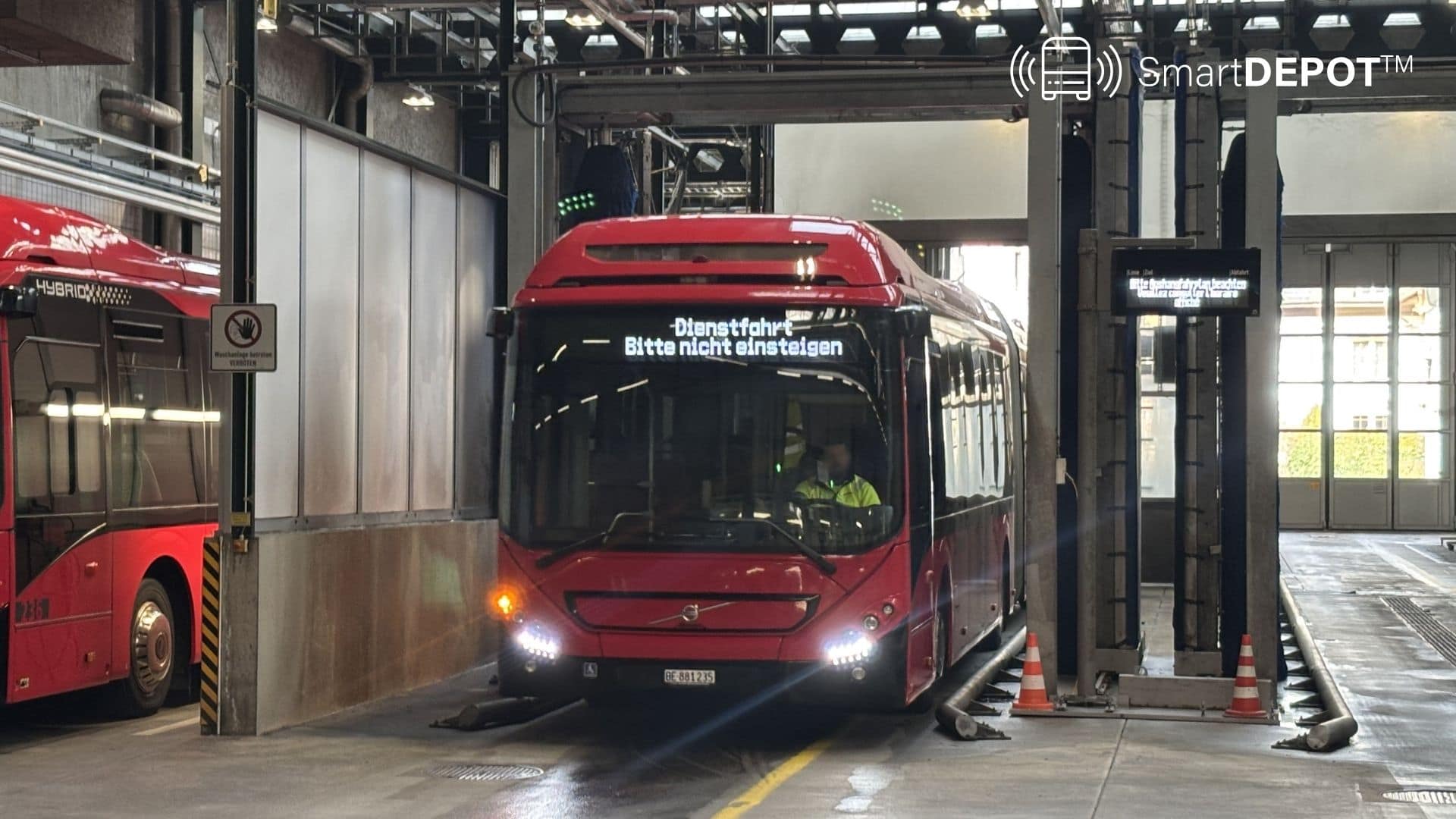 Автономные маневры в депо? Bernmobil всерьез рассматривает это