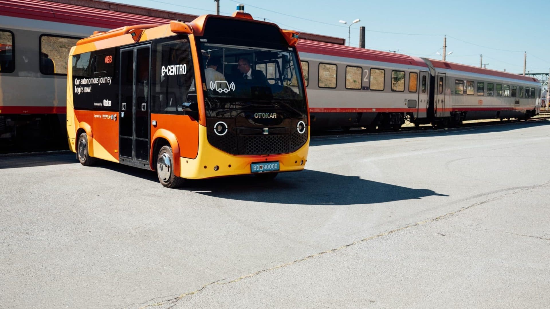 ÖBB Postbus протестирует автономный электронный центр Otokar на уровне 4 SAE в Австрии