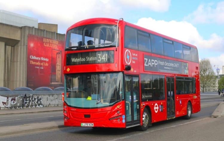 Volvo поставляет последнюю партию из 72 электробусов BZL в депо Arriva в Тоттенхэме