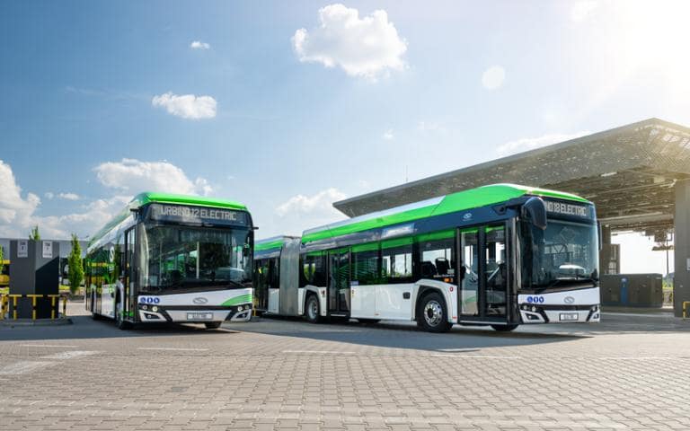 Румынский город заказал 22 электрических автобуса Solaris